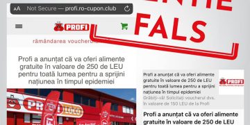 Profi dezminte campania falsă din online privind oferirea de alimente gratuite în timpul pandemiei