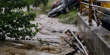 Comuna Șișești a fost grav afectată de ploile torențiale din ultimele zile