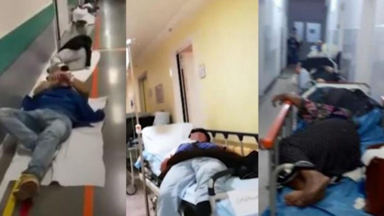 România, pe urmele Italiei și Spaniei. Pacienți COVID, ținuți pe holurile spitalelor