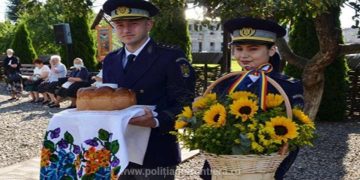 Hramul Bisericii „Sf. Voievod Ştefan cel Mare” din incinta Inspectoratului Teritorial al Politiei de Frontiera Sighetu Marmației