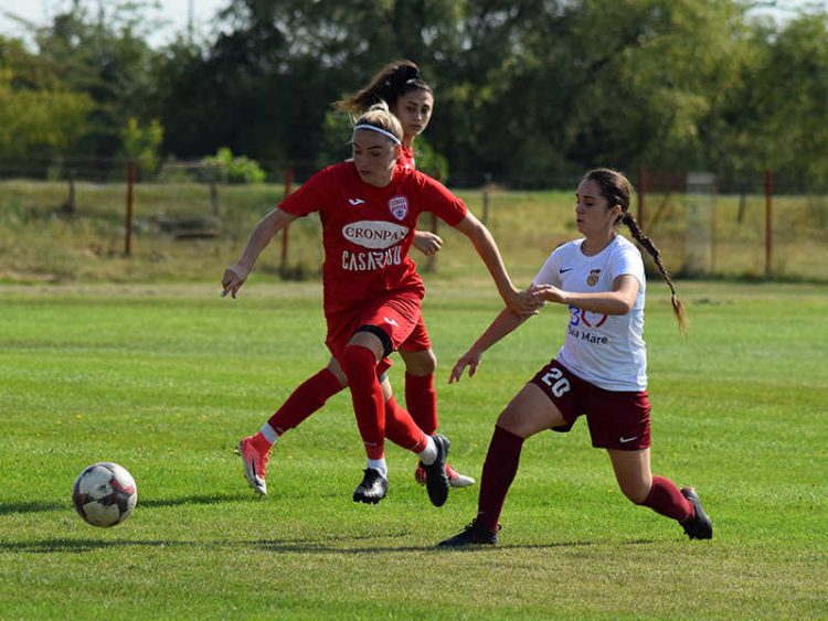 Fotbal feminin: Înfrângere pentru „domnițele râului”