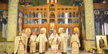 Sfânta Liturghie Arhierească în Parohia „Sfântul Mare Mucenic Dimitrie” Baia Mare