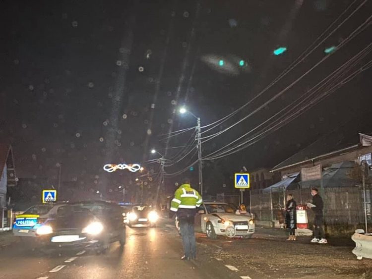 De necrezut! Alt accident violent în Maramureș. Un Audi a spulberat o mașină de poliție în Lăpușel