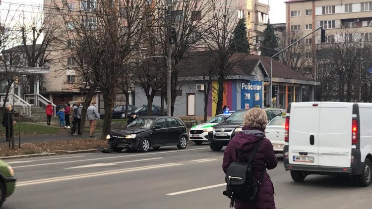 Ultima oră. Accident rutier în zona Meda – FOTO