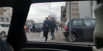 Pieton lovit pe trecere, în fața Magazinului Maramureșul!