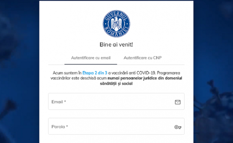 ACTUALIZARE | STS anunță că platforma pentru programare la vaccinare este funcțională