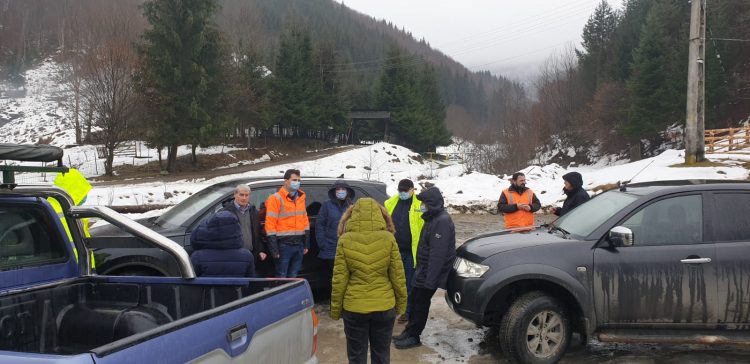 Reprezentanții Consiliului Județean Maramureș au verificat lucrările de reabilitare a DJ 187