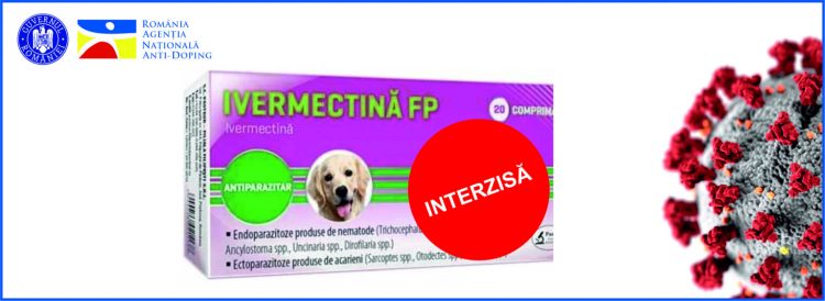 Agenția Națională Anti-Doping anunţă: Ivermectina este interzisă sportivilor