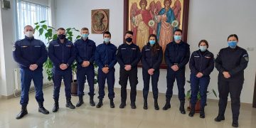 Studenţi în practică la Jandarmeria Maramureş