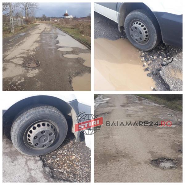 Drumul comunal Satulung – Finteușu Mic – Arieșul de Pădure – Coltău un adevărat dezastru