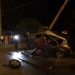 ACTUALIZARE: Accident deosebit de grav la Berbești. Pompierii și victima la un pas să fie electrocutați după impact