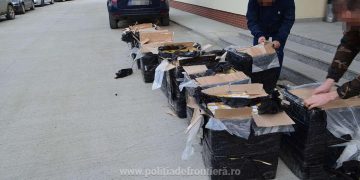 Peste 18.000 pachete cu țigări confiscate la Lunca la Tisa şi Valea Vişeului