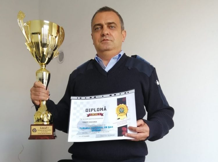 Jandarm maramureşean, multiplu campion la șah