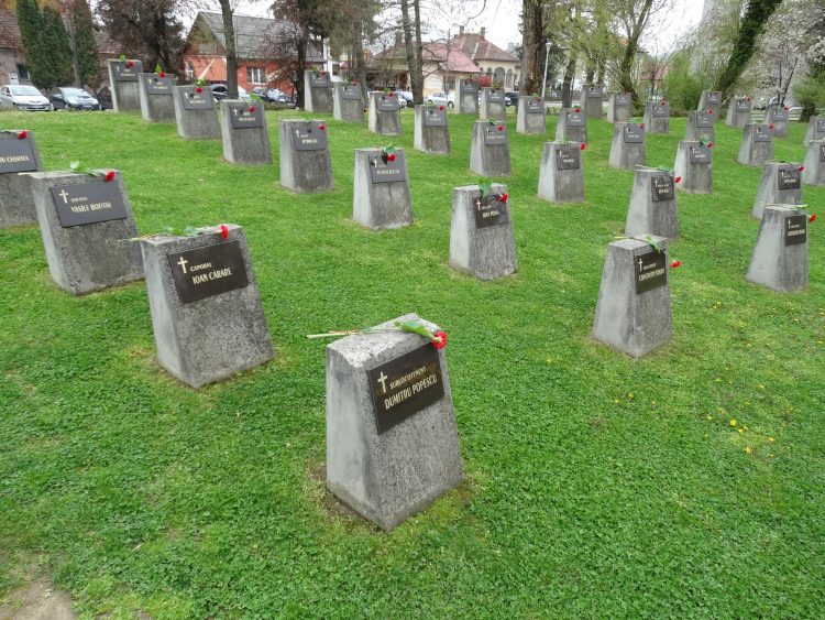 Veteranii de război maramureşeni, omagiaţi la Monumentul Ostaşului Român