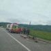 Căruţă lovită de o maşină pe DN 18B – FOTO