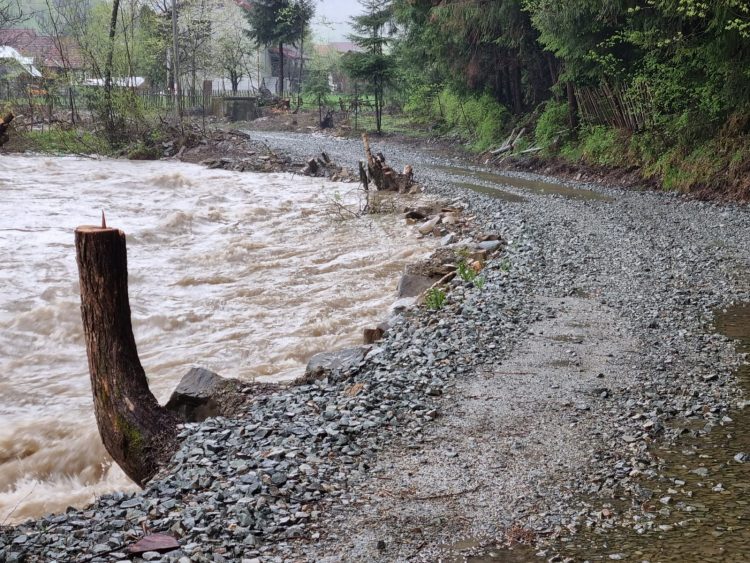 Pericol de inundaţii la Borşa! – galerie foto