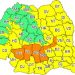 AVERTIZARE METEOROLOGICĂ COD GALBEN în Maramureş până în seara de luni