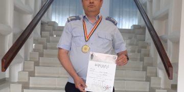 Maior Zaharia Văsuț, din cadrul IJJ Maramureş, locul doi la Campionatul de șah al MAI