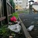 FOTO – DEZOLANT: PARCUL DIN SPATELE BLOCULUI DE PE STR MĂRĂȘEȘTI 11 PLIN DE GUNOAIE ȘI LĂSAT ÎN PARAGINĂ