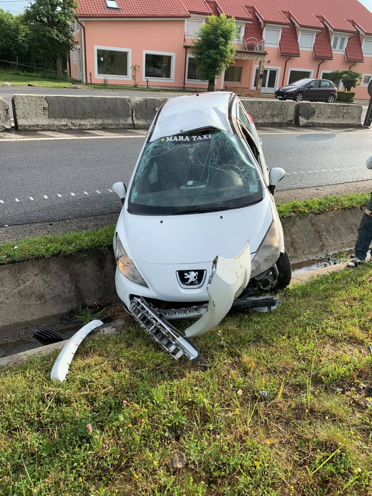 Accident de circulație în Tăuții Măgherăuș. Trafic îngreunat pe Dura