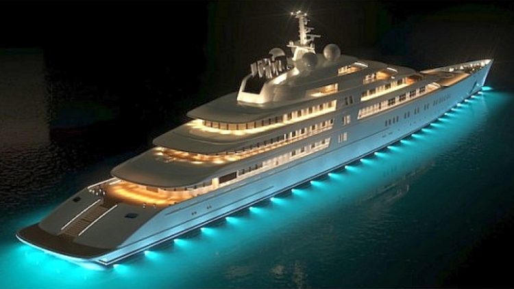 Cel mai mare yaht din lume este construit în România