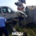 ACCIDENT FEROVIAR în Apahida, două persoane au fost duse la spital