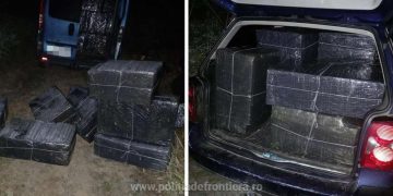 Doi sătmăreni reținuți şi aproximativ 50.000 pachete de ţigări de contrabandă, de peste 115.000 euro, confiscate