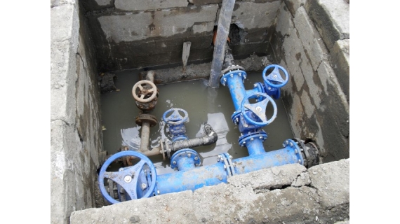 Lucrări de reparații la conducta de transport Dn 400 mm