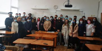 Ziua Europeană de luptă Împotriva Traficului de Persoane, marcată de elevii Colegiului Naţional Mihai Eminescu din Baia Mare